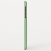 Moderne Groene Case-Mate Barely There iPhone XS Ma Case (Achterkant/links)