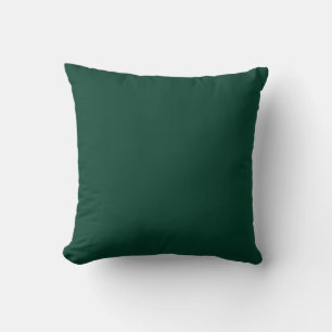 Moderne groene, effen, sierkussen