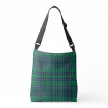 Moderne groene en blauwe tartan geruite patroon
