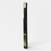 Moderne groene en Paarse glitteragaat Case-Mate iPhone Case (Achterkant/links)