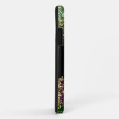 Moderne groene en Paarse glitteragaat Case-Mate iPhone Case (Achterkant/rechts)