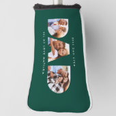 Moderne groene Foto Golf Gepersonaliseerd Gift voo Golfheadcover (Draai 90)