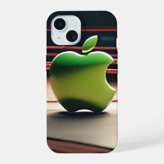 Moderne groene fruit geïnspireerde iPhone 15 Pro H Case
