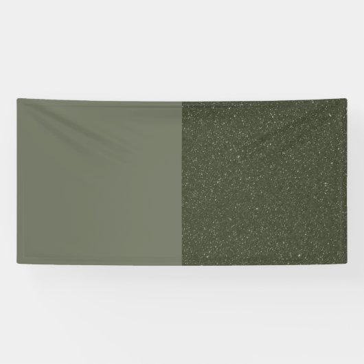 Moderne groene gesplitste paneel evenementbanner – spandoek (Horizontaal)