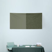 Moderne groene gesplitste paneel evenementbanner – spandoek (Beurs)