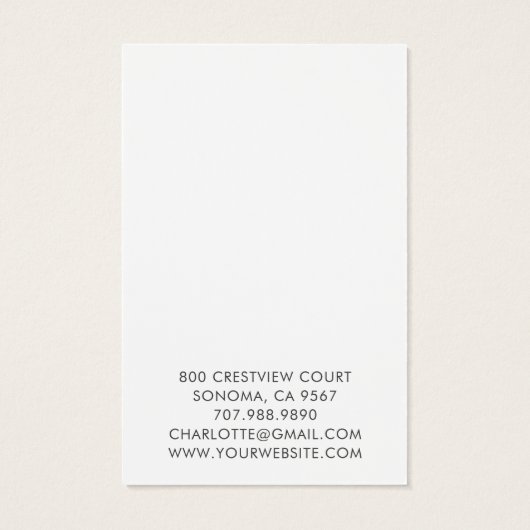 Moderne groene grensjuwelen die Kaart verdienen (Achterkant)