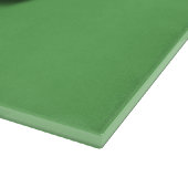 Moderne groene Ierse shamrock Snijplank (Hoek)