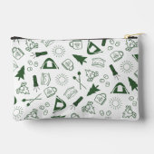 Moderne Groene Kamp Bachelorette Weekend Etui (Achterkant)