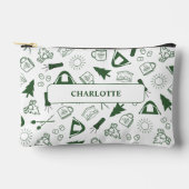 Moderne Groene Kamp Bachelorette Weekend Etui (Voorkant)