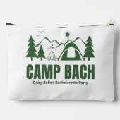 Moderne Groene Kamp Bachelorette Weekend Etui (Achterkant)