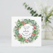 Moderne Groene Kerst Religieus  Feestdagenkaart (Staand voorkant)