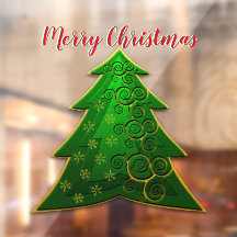 Moderne groene kerstboom