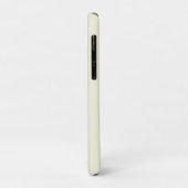 Moderne groene laurierbladeren op ivoor Case-Mate iPhone case (Achterkant/links)
