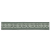 Moderne groene loper met ingewikkeld wit ontwerp (Horizontaal)