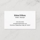 Moderne groene milieuvriendelijke gazon zorg QR-co Visitekaartje (Achterkant)