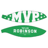 Moderne groene MVP-basketbalgeschenk Basketbal (Panelen)