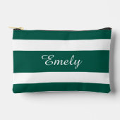 Moderne groene naam etui (Voorkant)