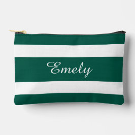 Moderne groene naam etui