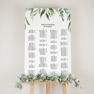 Moderne groene olievloeistoelegerkaart poster