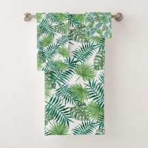 Moderne groene palmbladeren