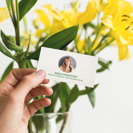 Moderne groene QR-code sociale media foto Visitekaartje