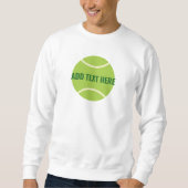 Moderne groene tennisbal trui (Voorkant)
