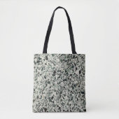 Moderne Groene Terrazzo Patroon Abstracte Tote Bag (Voorkant)