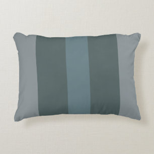 Moderne groene tinten kleurblok accent kussen