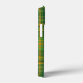 Moderne Groene Vintage Monogarm Case-Mate iPhone Case (Achterkant / Rechts)