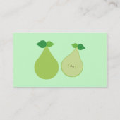 Moderne groene Visitekaartjes (Achterkant)