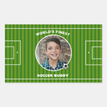 Moderne groene voetzoekersport Aangepaste foto