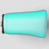 Moderne groene Waterverf zomerzomer natuur Golfheadcover (Voorkant)