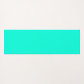 Moderne groene Waterverf zomerzomer natuur Yogamat (Achterkant (horizontaal))