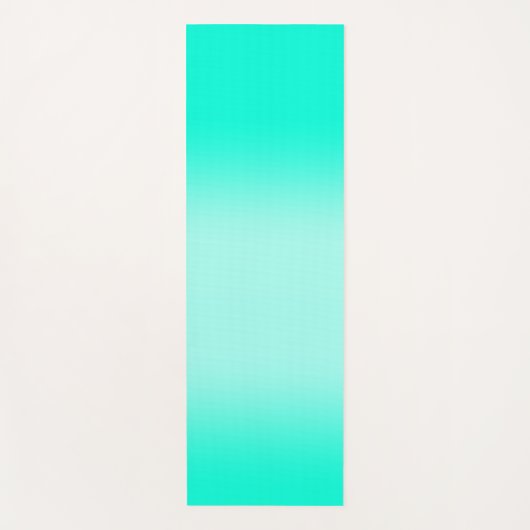 Moderne groene Waterverf zomerzomer natuur Yogamat (Voorkant)