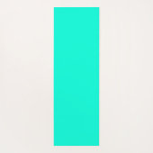 Moderne groene Waterverf zomerzomer natuur Yogamat (Achterkant)