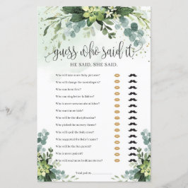 Moderne groenerige sukkel die zei dat het spel was