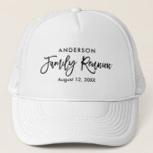 Moderne groepsreünie voor penseel trucker pet (Voorkant)