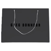 Moderne Groot Cadeauzakje (Voorkant)