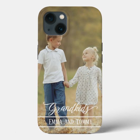 Moderne grootouders Stijlvolle foto Trendy Case-Mate iPhone Case (Achterkant)