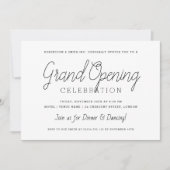 Moderne grootse opening voor bedrijven - Eenvoudig Kaart (Voorkant)