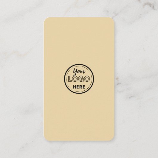 Moderne Groovy Social Media QR Code is verbonden m Visitekaartje (Achterkant)