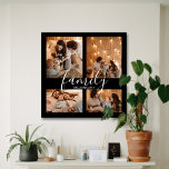 Moderne grote 4 foto familie collage canvas afdruk<br><div class="desc">De Modern Large 4 Foto's Family Collage Canvas Print is een prachtige manier om uw familieherinneringen te laten zien. Met ruimte voor vier van uw favoriete familiefoto's is deze canvasprint de perfecte aanvulling op uw interieur. Het minimalistische ontwerp voegt een vleugje elegantie toe aan elke kamer, terwijl het grote formaat...</div>