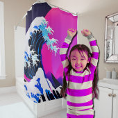 moderne grote golf douchegordijn