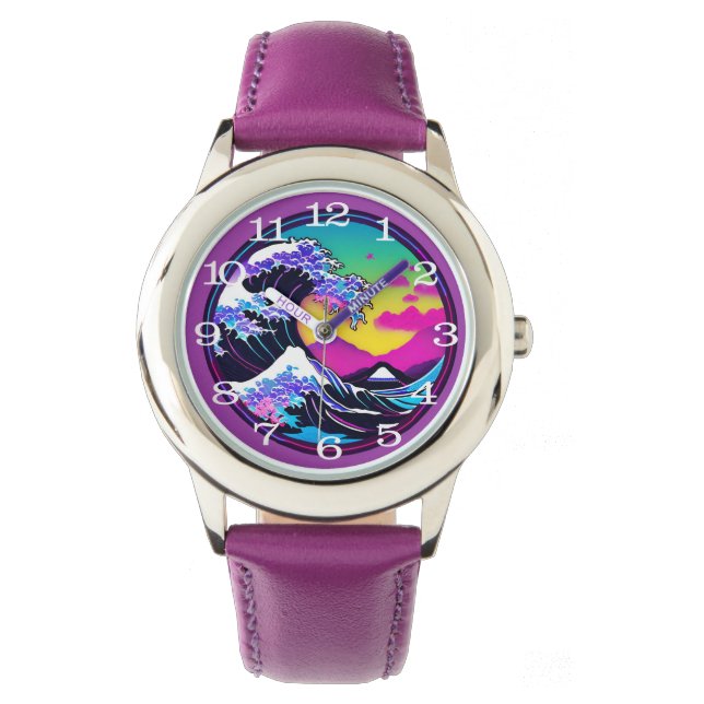 moderne grote golf horloge (Voorkant)