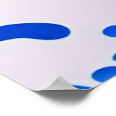 moderne grote golf poster (Hoek)