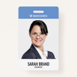 Moderne Grote Medewerker Foto Personeel ID Badge