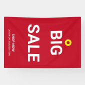 Moderne GROTE VERKOOP Minimale Winkel Sale Korting Spandoek (Horizontaal)