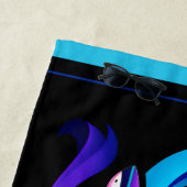 Moderne grote witte haaien  strandlaken (In situ)