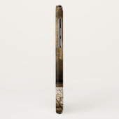 Moderne Grunge Stijl Houten Planken 2D Effect Case-Mate iPhone Case (Achterkant/links)