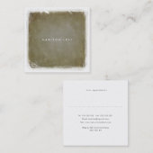 Moderne Grunge textuur minimalistische afspraken k (Voorkant / Achterkant)